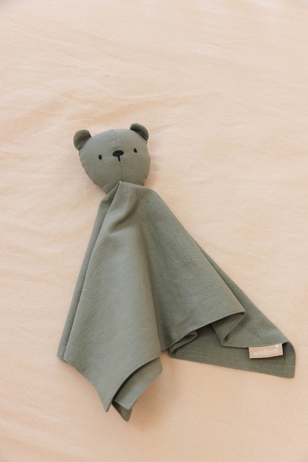 acadian-linen-lovey-bear Wildbird - Sophia's StyleBaby Soothers-1